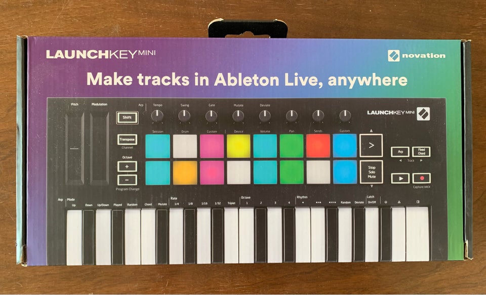 Midi keyboard, Novation Launchkey