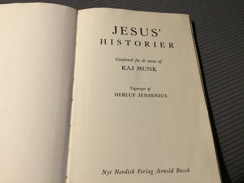 Jesus historier, Genfortalt af Kaj