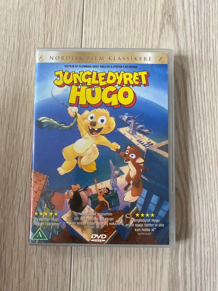 Jungledyret Hugo, DVD, tegnefilm