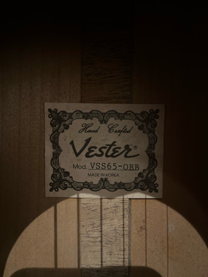 Western, Vester Custom Shop