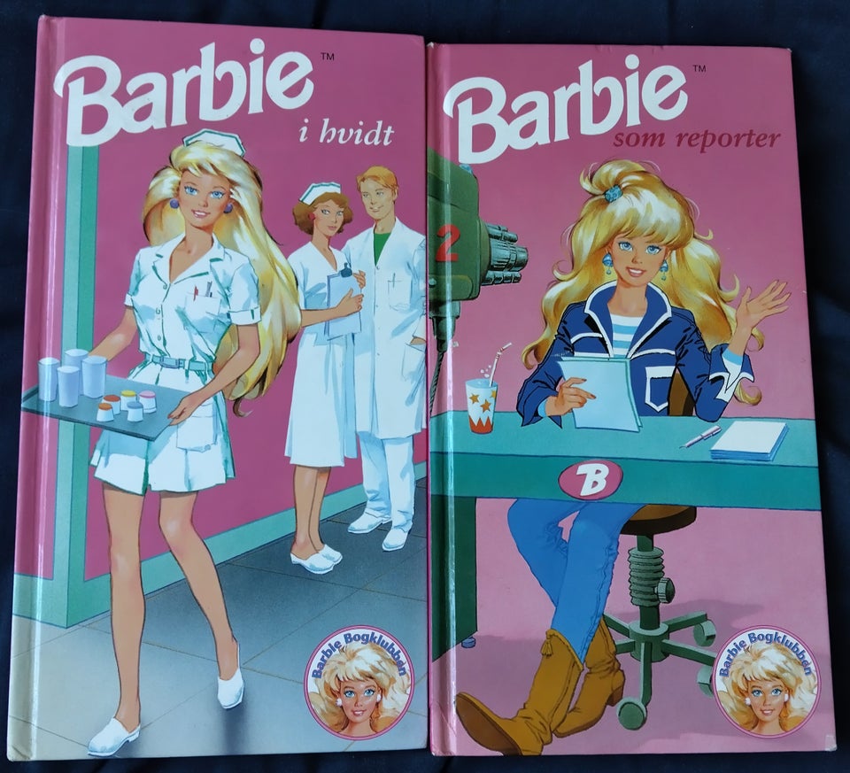 2 Barbie Bøger, .