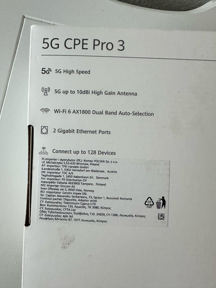 Router, Rundt 5G