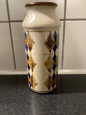 Vase i Harlekin mønster Michael