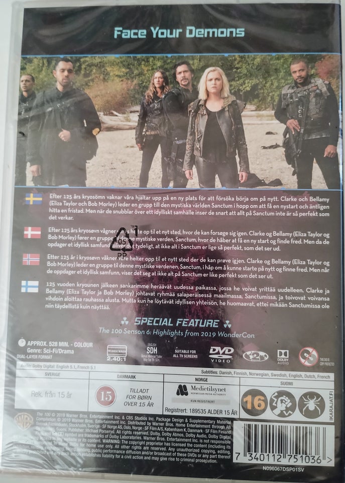 The 100, sæson 6, DVD