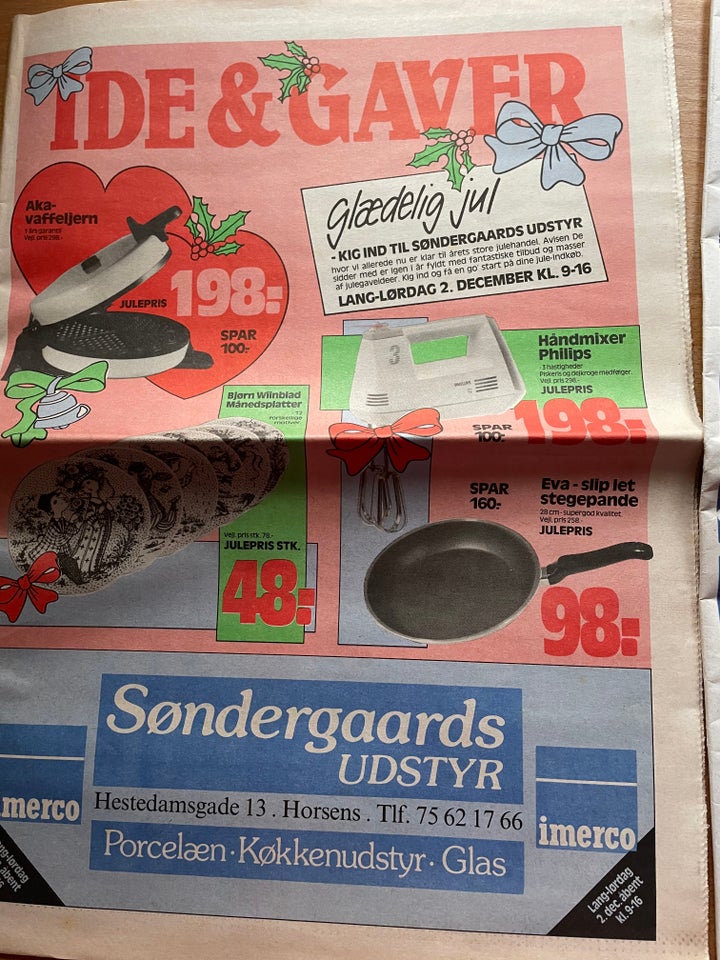 Bøger og blade Onsdagsavisen 1989