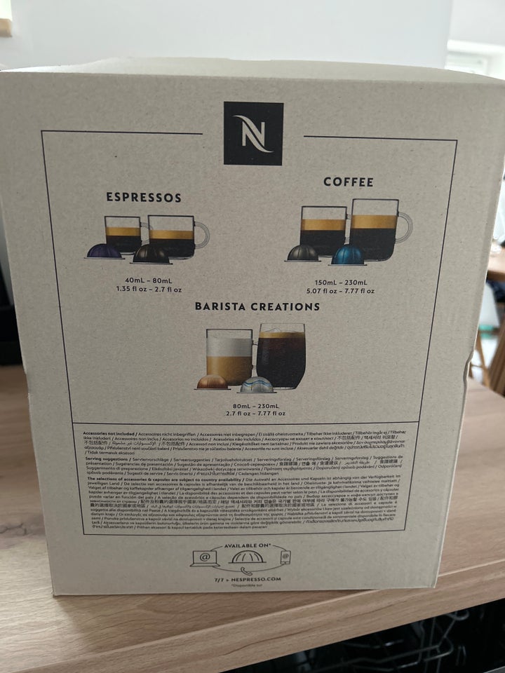 Kaffemaskine  Nespresso Vertuo