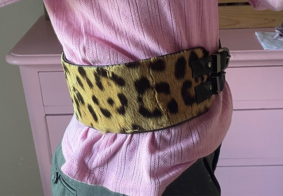 Bælte, Leopard, Vintage