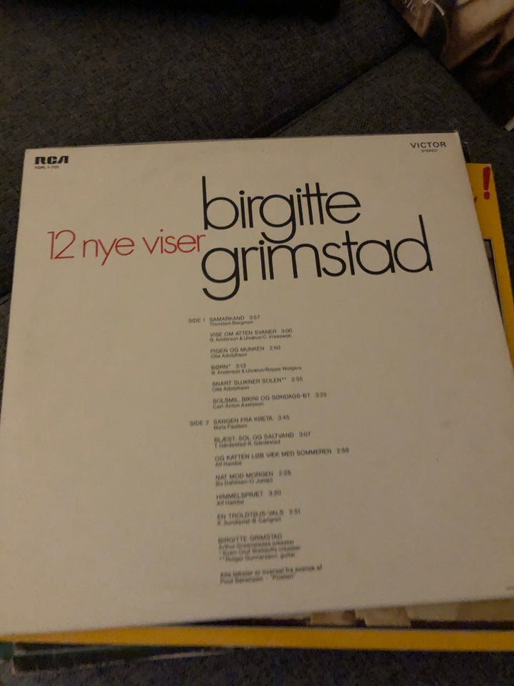 LP, Birgitte grimstad