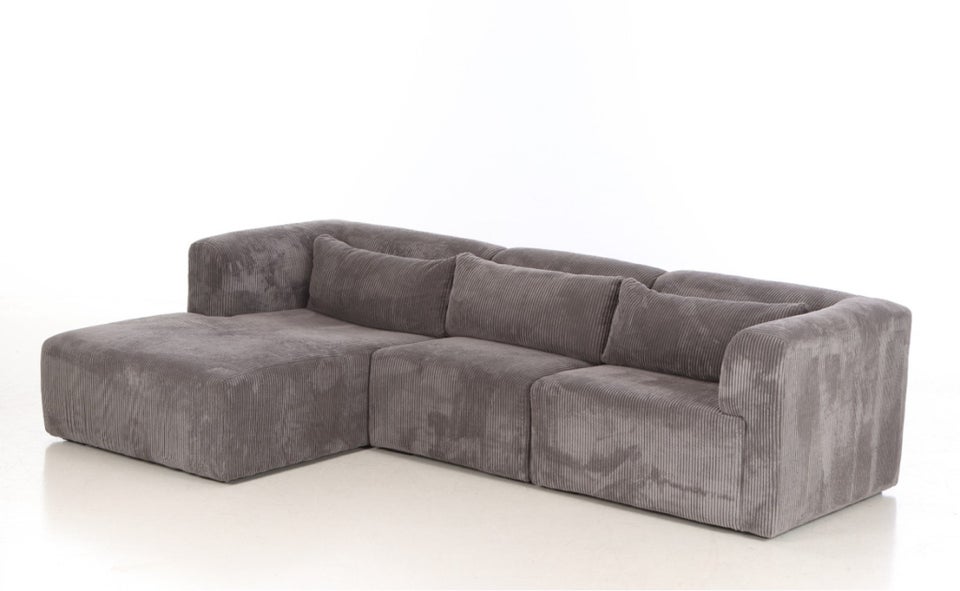 Sofa, fløjl, 3 pers.