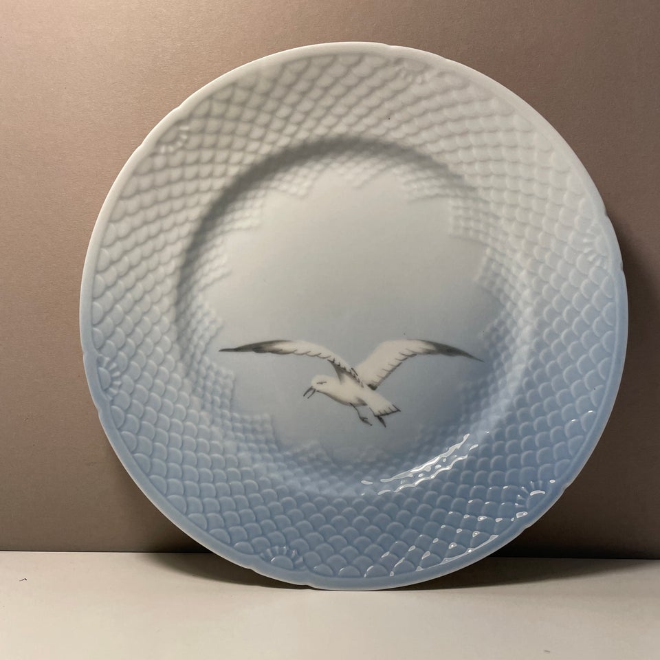 Porcelæn Mågestel uden guldkant 