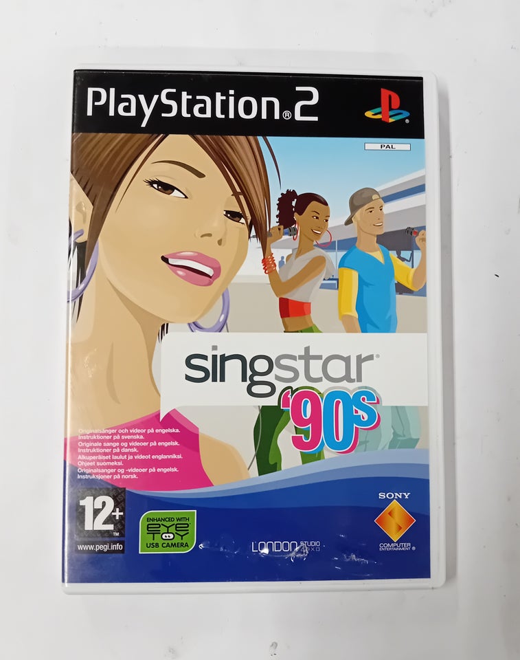 Singstar '90s PS2 anden genre