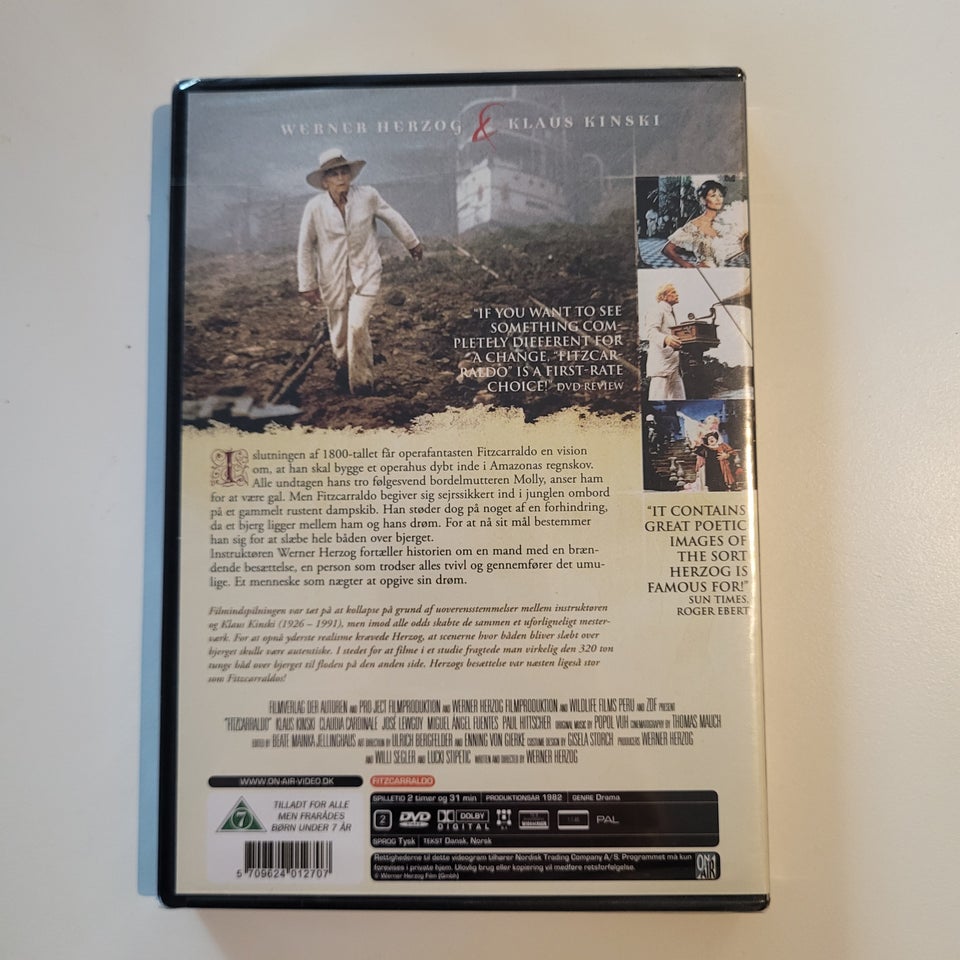 Fitzcarraldo - ny i folie, DVD,