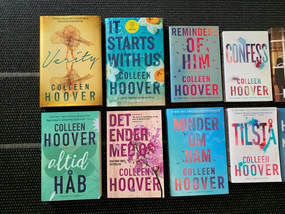 Diverse titler, Colleen Hoover,