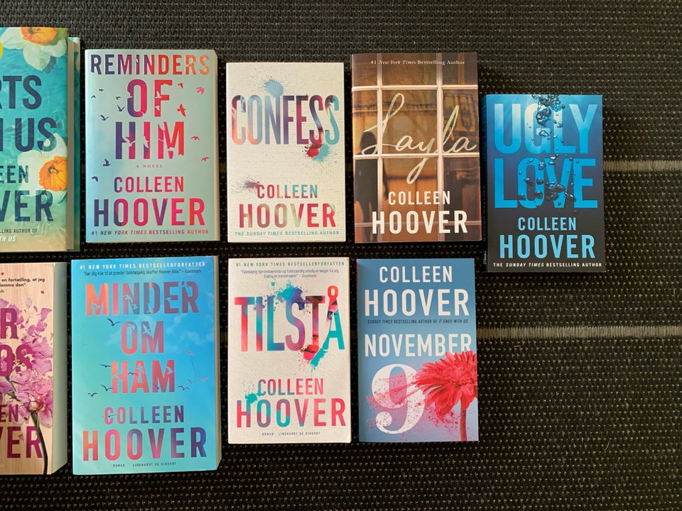 Diverse titler, Colleen Hoover,