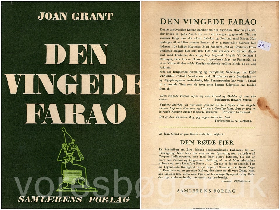 Den vingede Farao, Joan Grant,