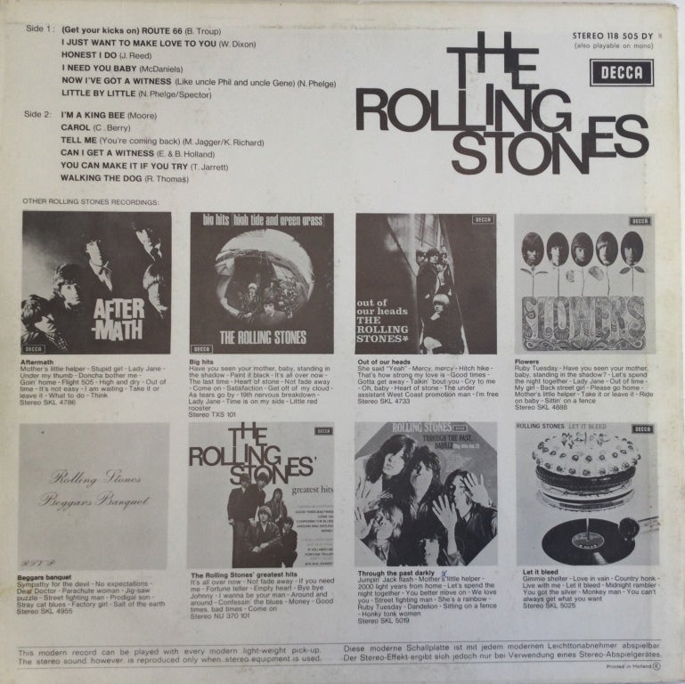 LP Rolling Stones Rolling Stones