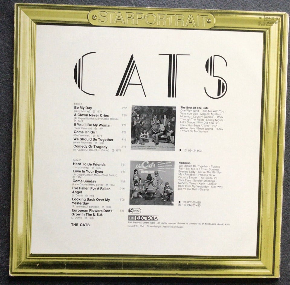 LP, The Cats, Starportrait og the