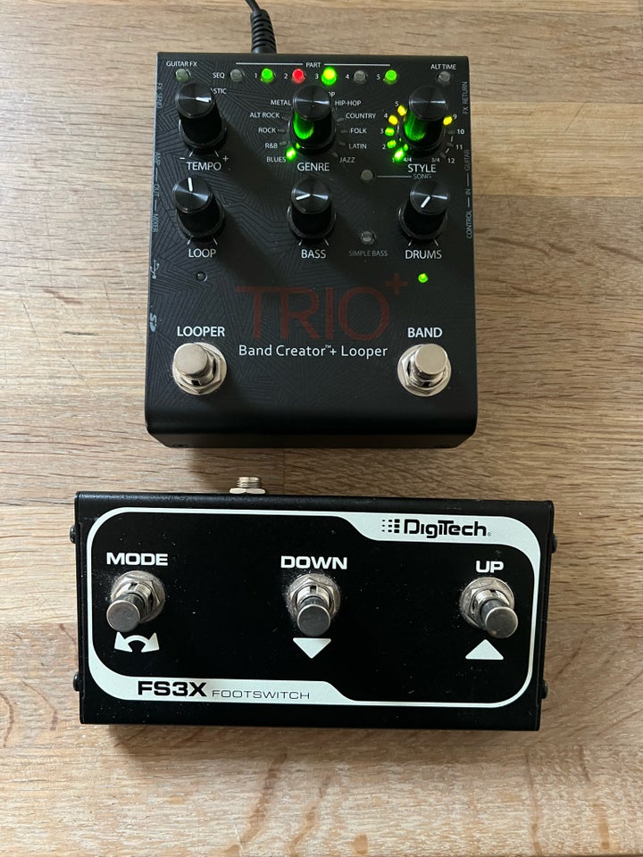 Trio Band creator, DigiTech Trio