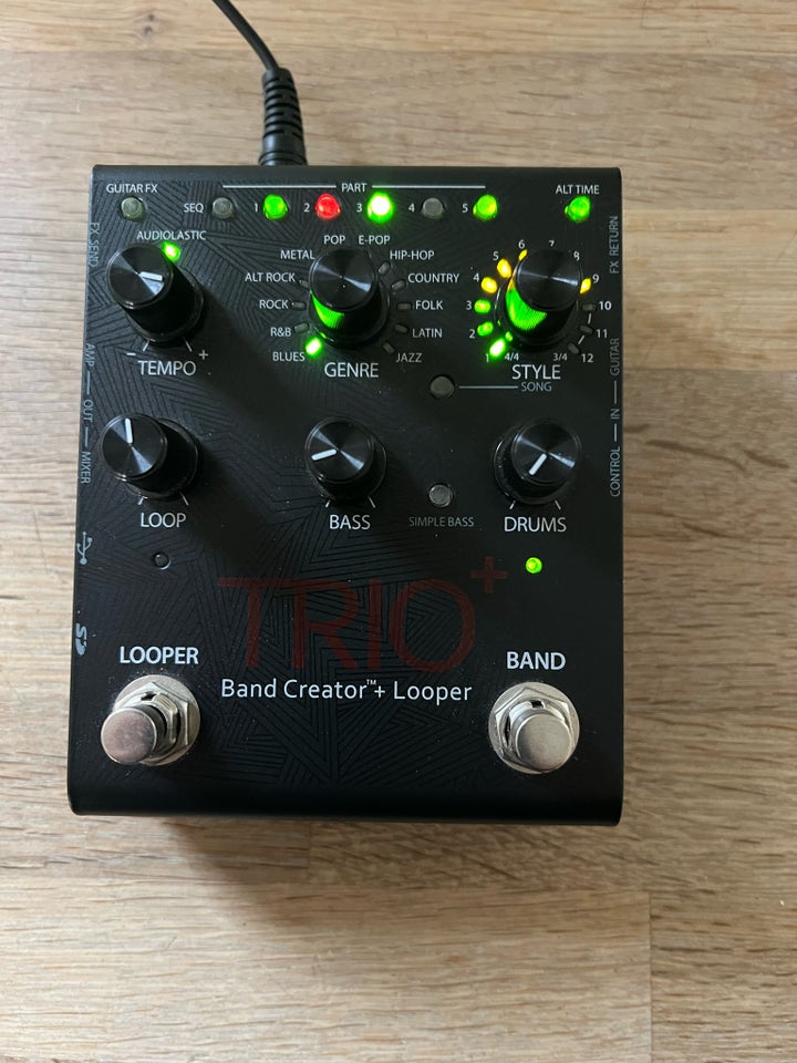 Trio Band creator, DigiTech Trio