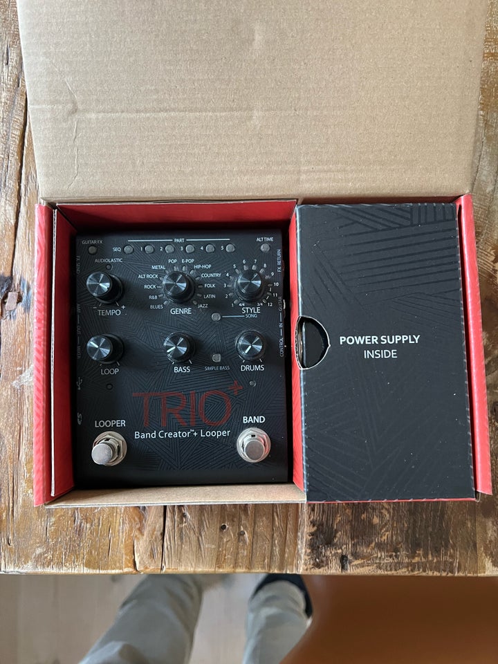 Trio Band creator, DigiTech Trio