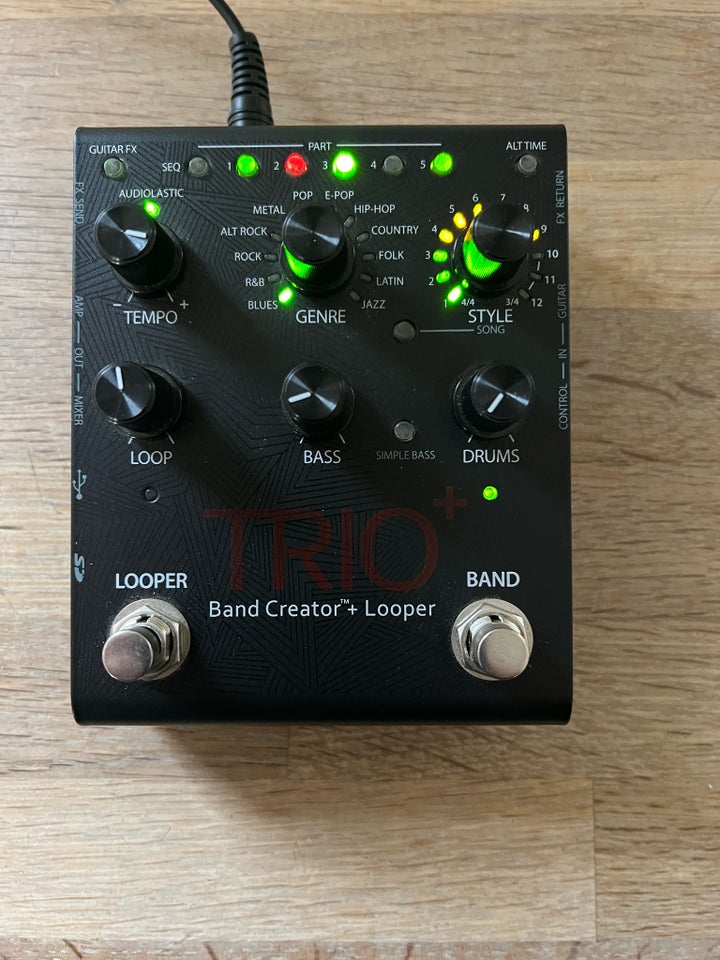 Trio Band creator, DigiTech Trio