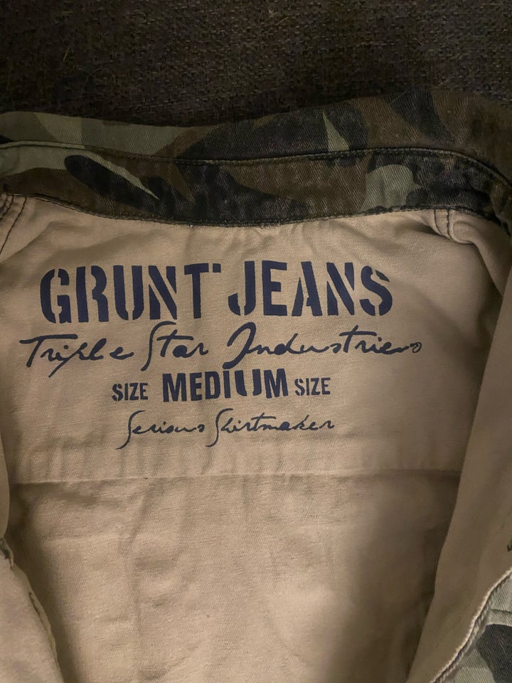 Vanter, Army grøn vest, Grunt Jeans