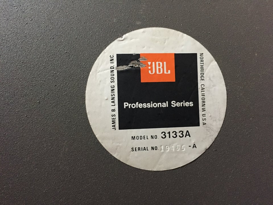 Højttaler, JBL Pro, 300l