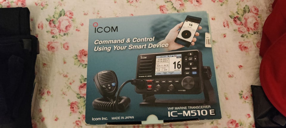 VHF ICOM IC-M510eHelt ny...