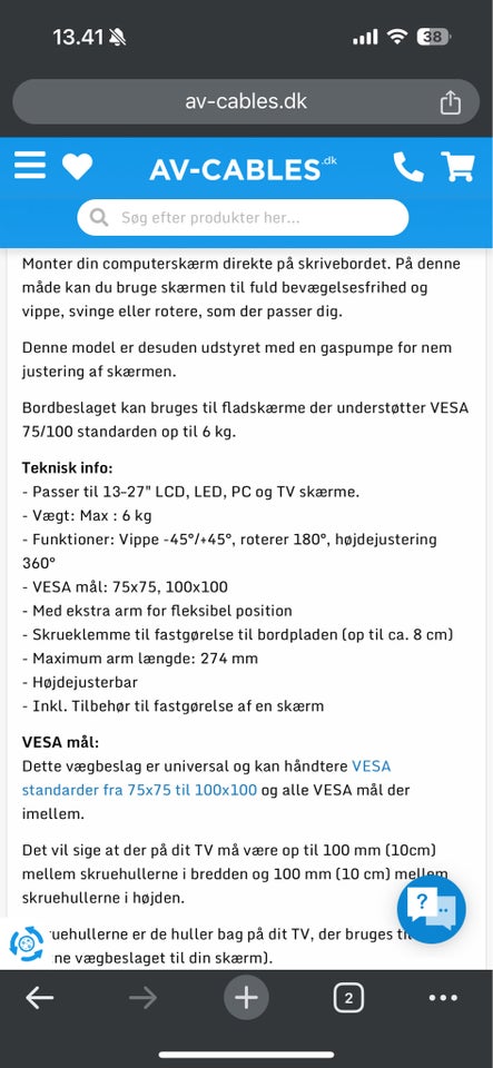 Logilink, 13-27 tommer med