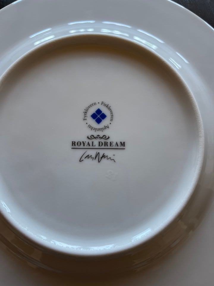 Porcelæn Spisetallerkner