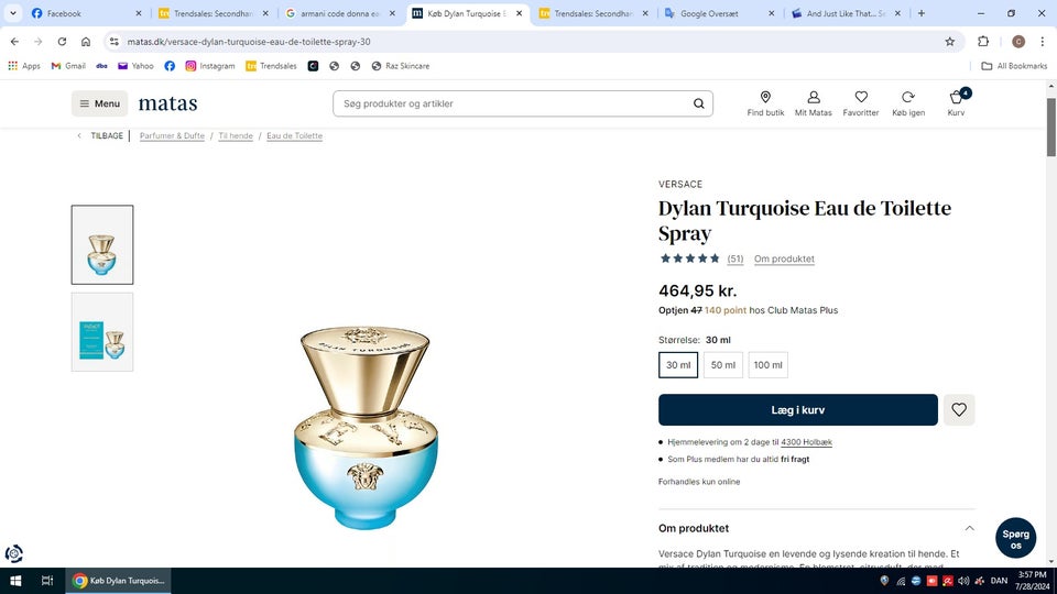 Dameparfume, Super Versace Dylan