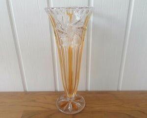 Glas Vase West Germany