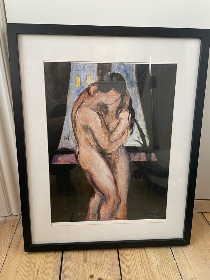 Billede, Edward Munch , motiv: Kiss