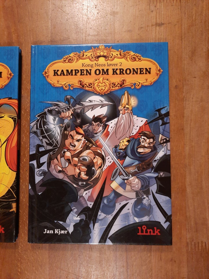 Kong Neos Løver 1+2 , Jan Kjær