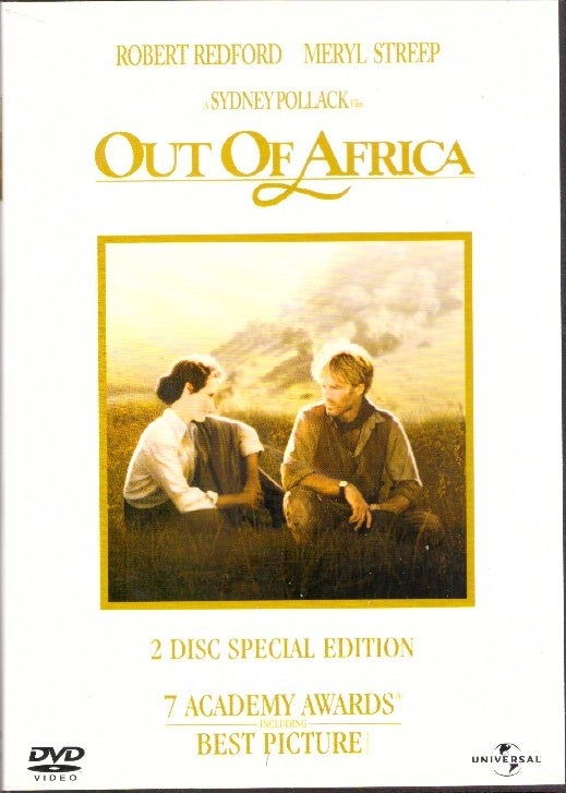 Out Of Africa., DVD, drama