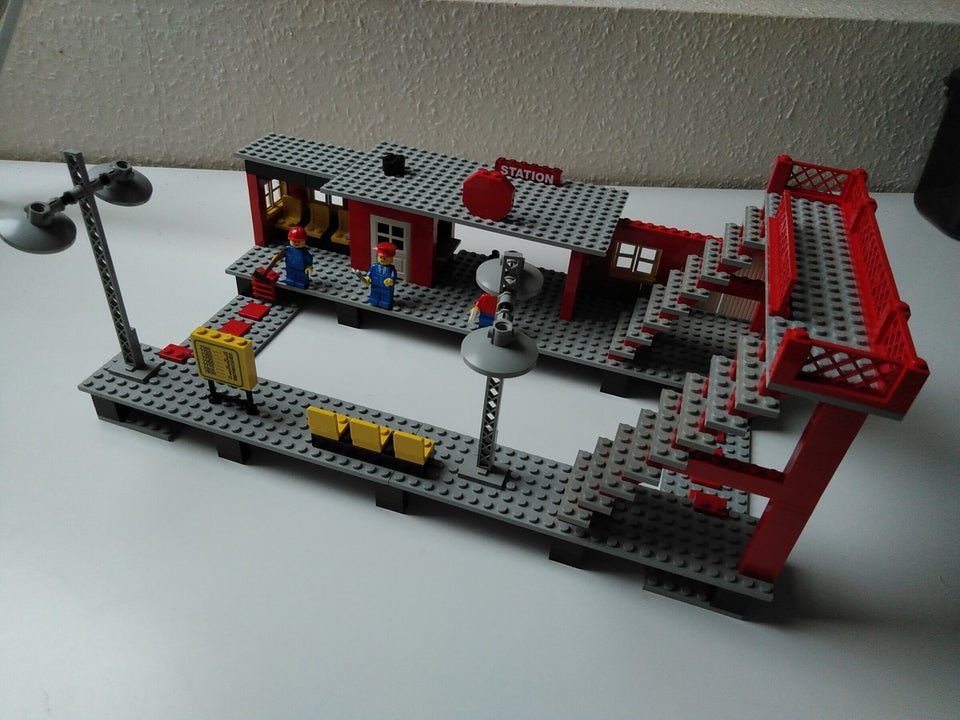 Lego Tog, 4.5V, 7822 tog station