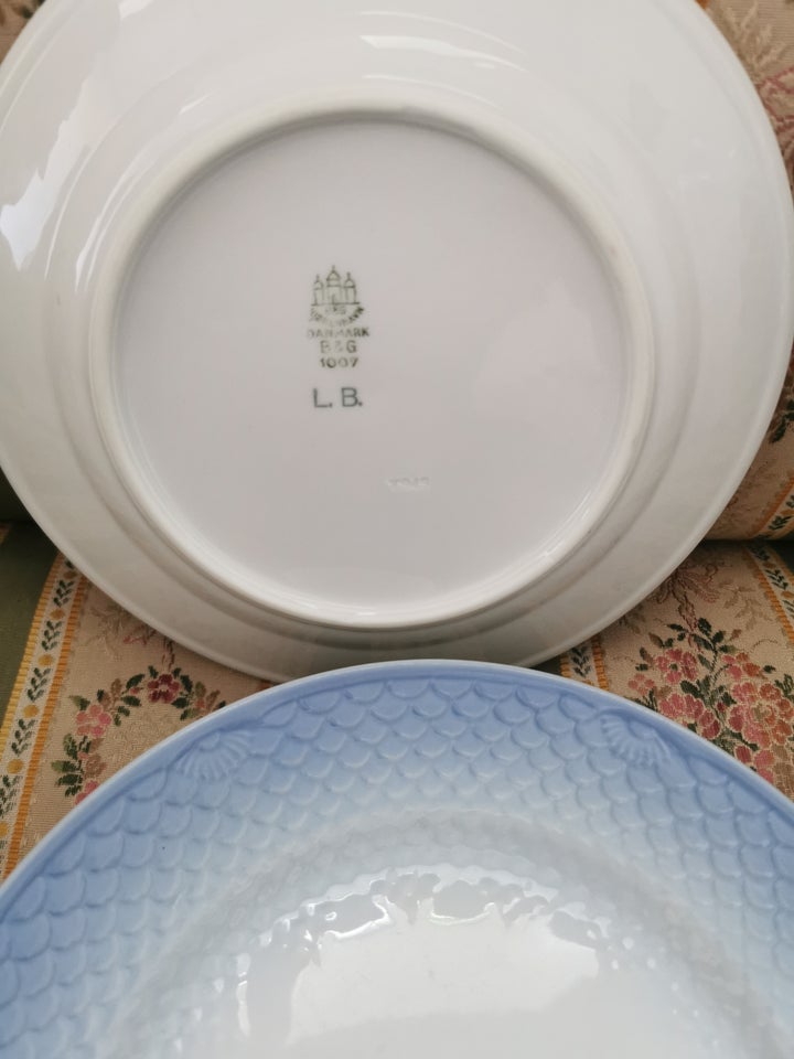 Porcelæn Tallerken