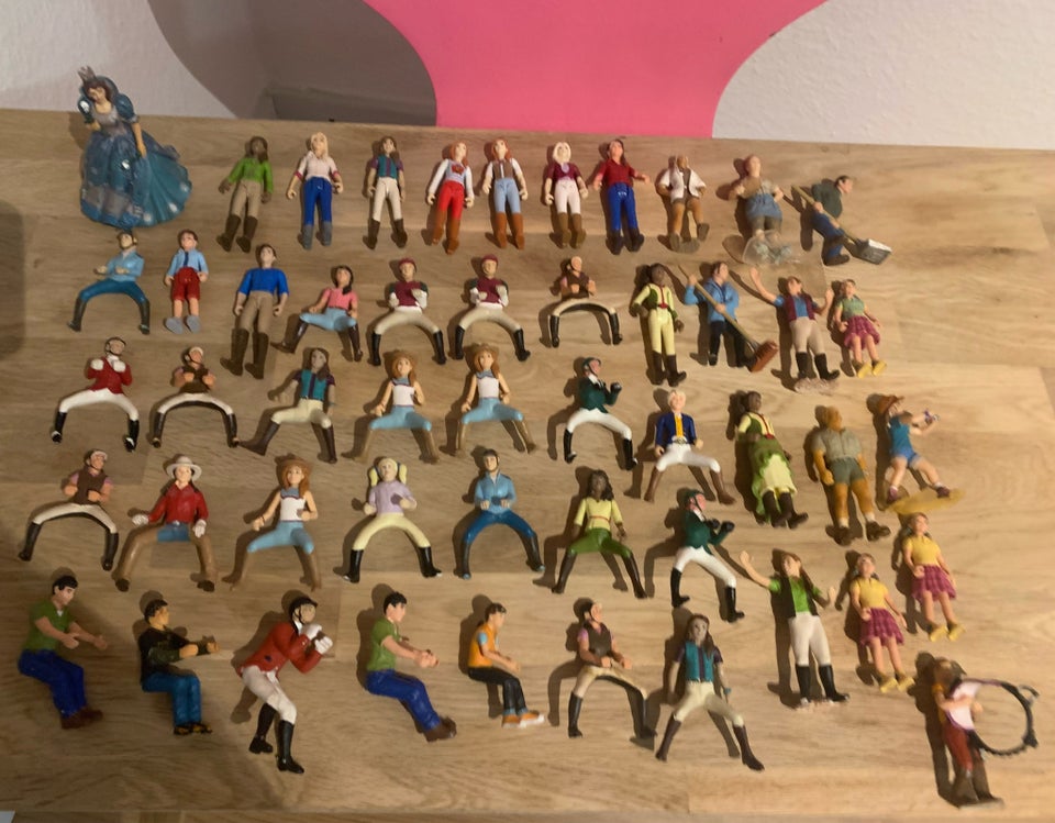 Figurer, 50 Schleich Mennesker,