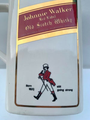 Porcelæn Kande  Johnny Walker Red