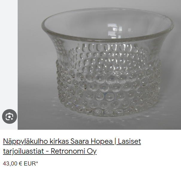 Glas NUUTAJÄRVI NOTSJÖ 1793