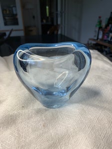 Glas Hjertevase Holmegaarrd