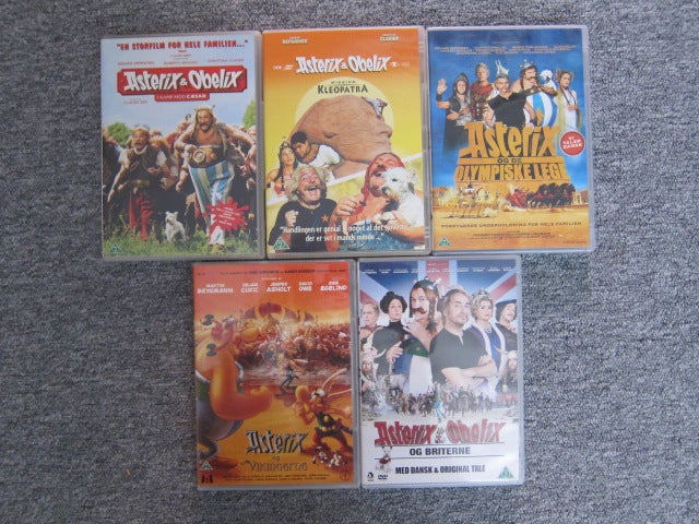 Asterix, DVD, animation