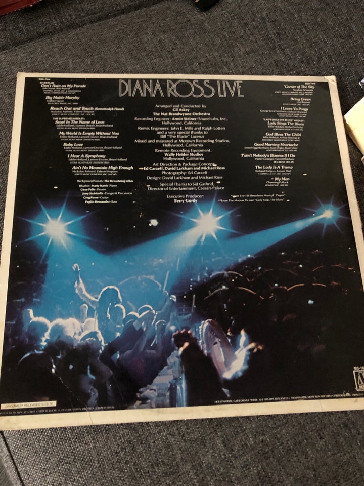 LP, Diana Ross , Live