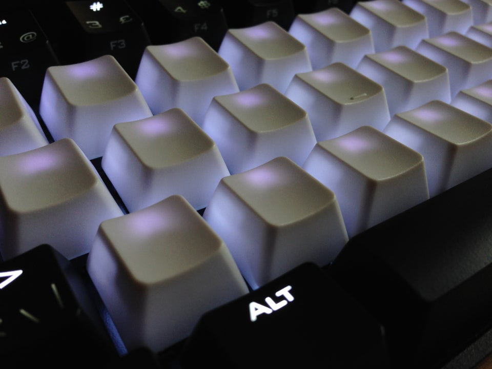 Andet Ducky Blank White PBT ISO