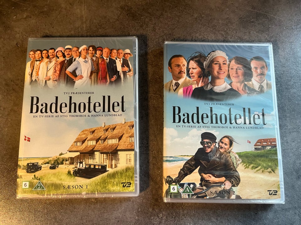 Badehotellet sæson 1 og 2, DVD,