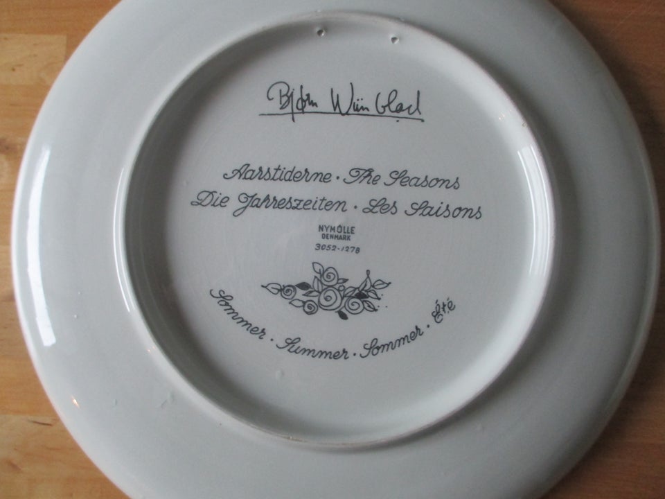 Bjørn Wiinblad platter De 4