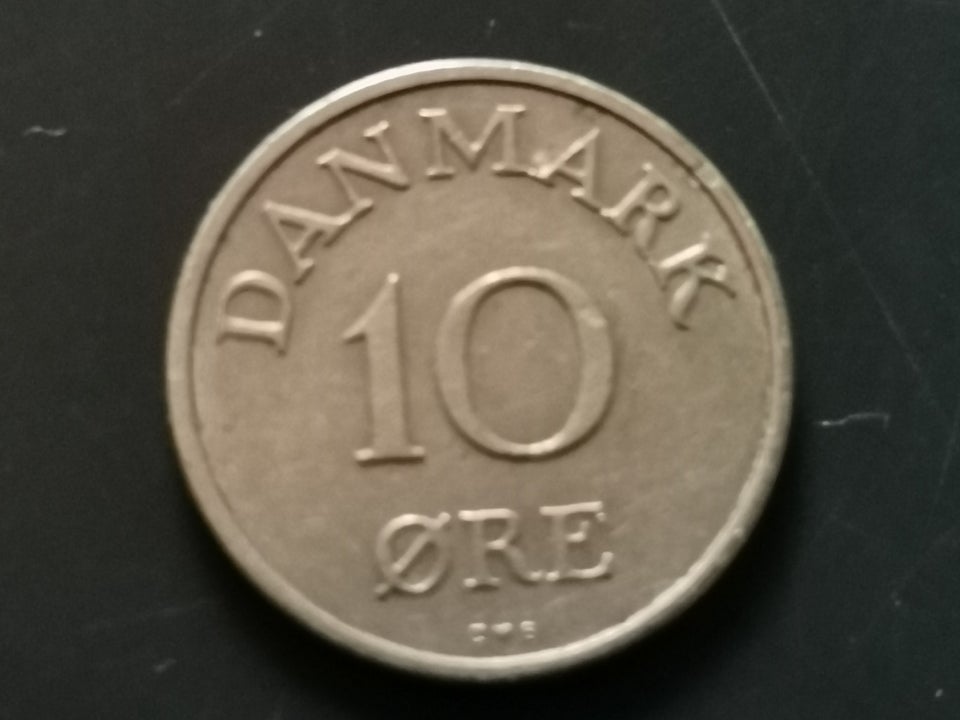 Danmark, mønter, 10 øre