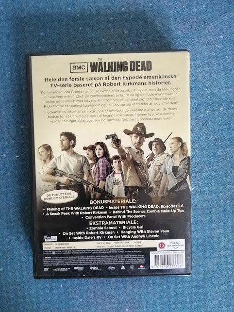 The Walking Dead Season 1, DVD,