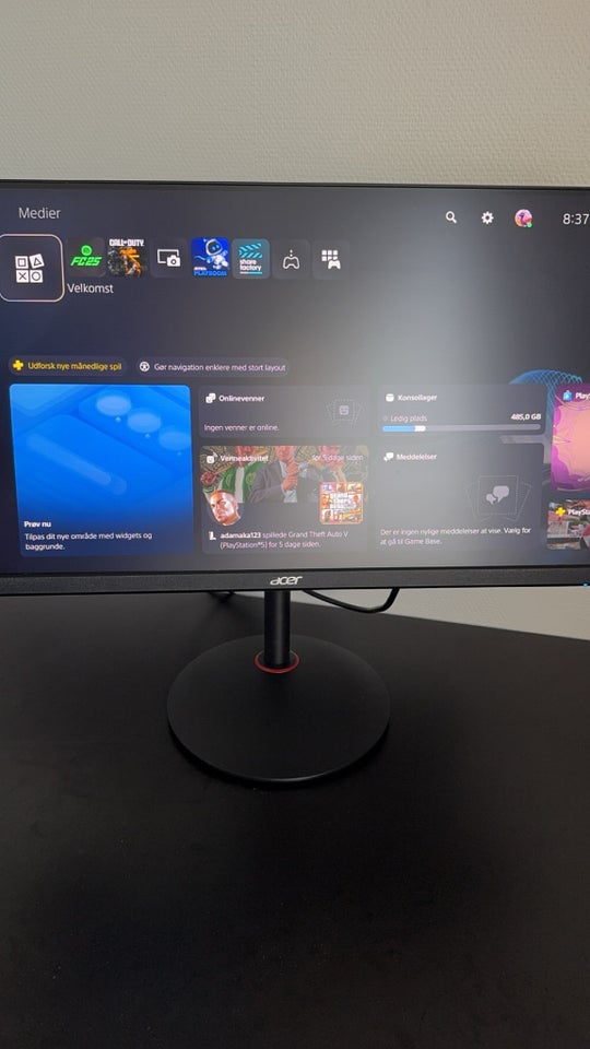 Acer 390 Hz, 24 tommer, Perfekt