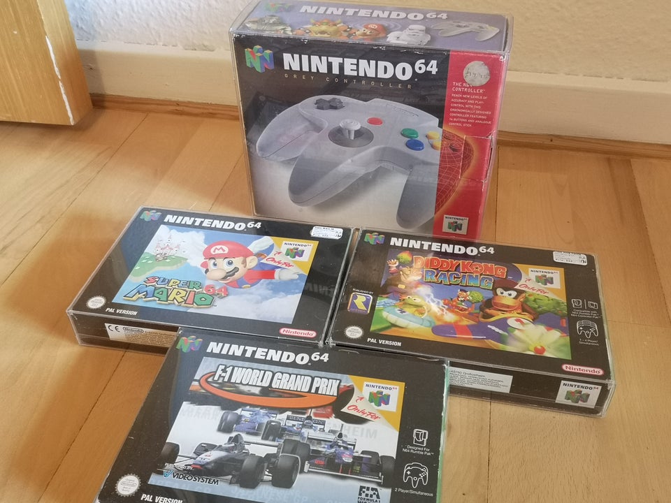 Nintendo 64 spil og Kontroller